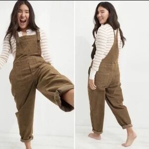 Aerie Corduroy overalls
